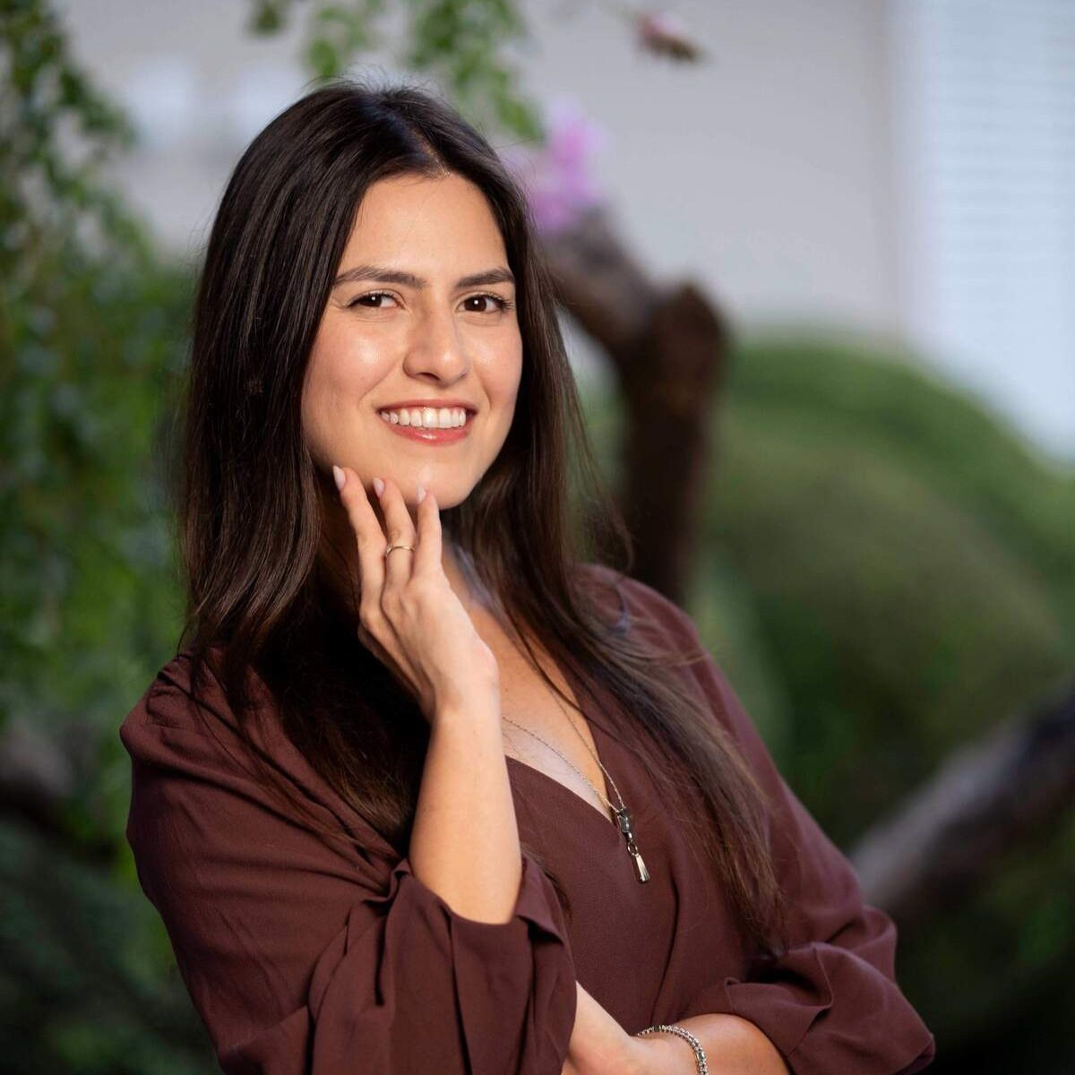 Dra. Maria Eduarda Thomé em consultório